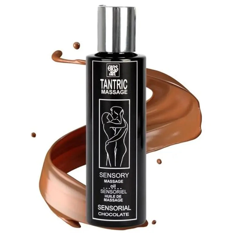Eros-Art Aceite Masaje Tantrico Natural Y Afrodisíaco Chocolate 100Ml