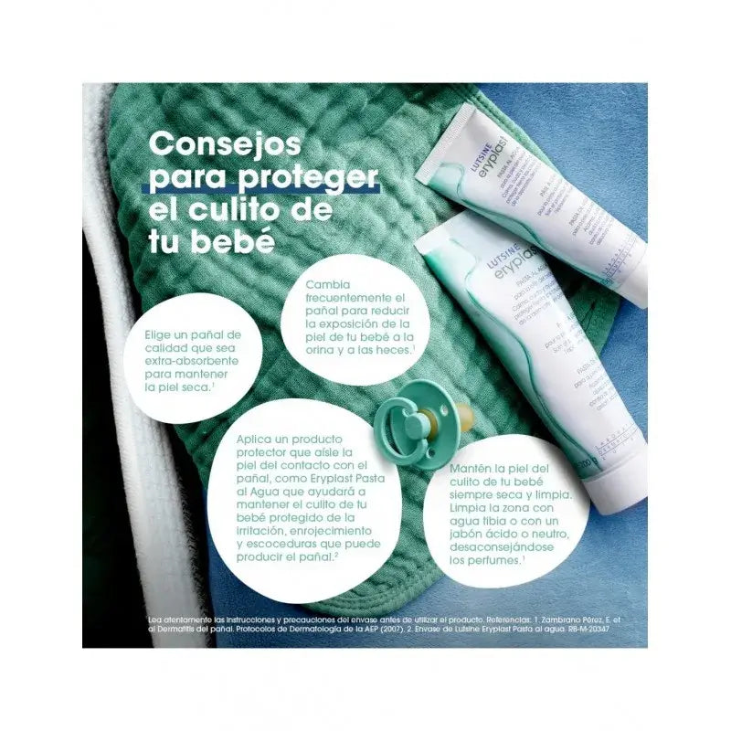 Eryplast Lutsine E45 Pasta al Agua Crema Pañal Bebé 125 gr