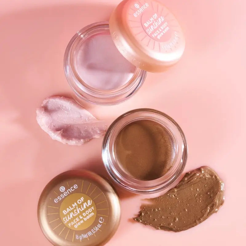 Essence Bálsamo Iluminador Facial Y Corporal Balm Of Sunshine 10, 16 g