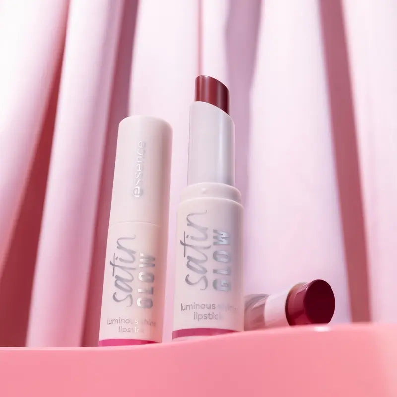 Essence Barra De Labios Satin Glow Luminous Shine 01 , 3,5 gr