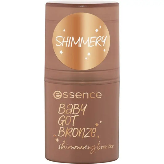 Essence Bronceador En Barra Brillante Baby Got Bronze 20 Marrón, 5.5 gr
