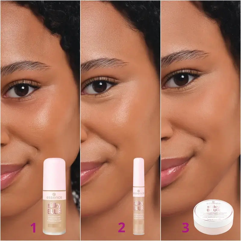 Essence Corrector Hidratante Larga Duración Silky Blur 130, 10 ml