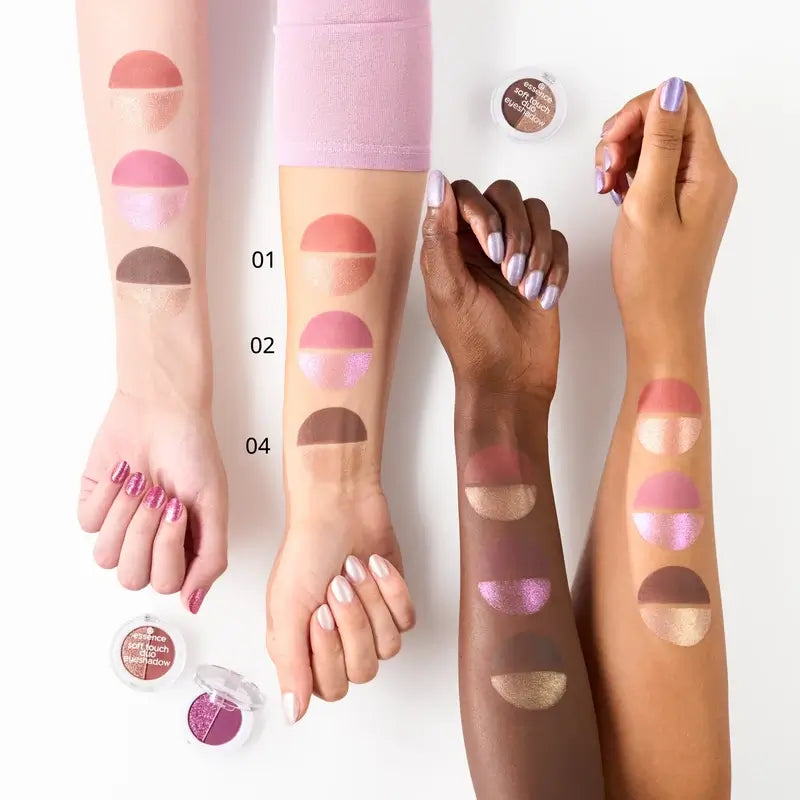 Essence Dúo De Sombras De Ojos Soft Touch 04 , 1,8 gr