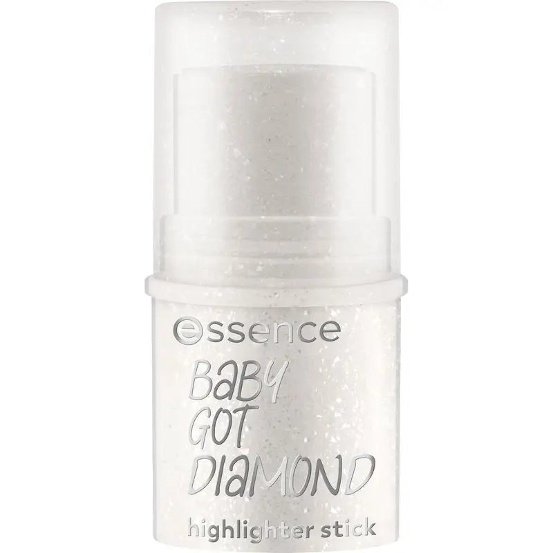 Essence Iluminador En Barra Baby Got Diamond Plateado, 5.4 gr