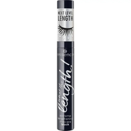 Essence Máscara De Pestañas Negra What The Length! Extreme Lengthening 01, 10 ml