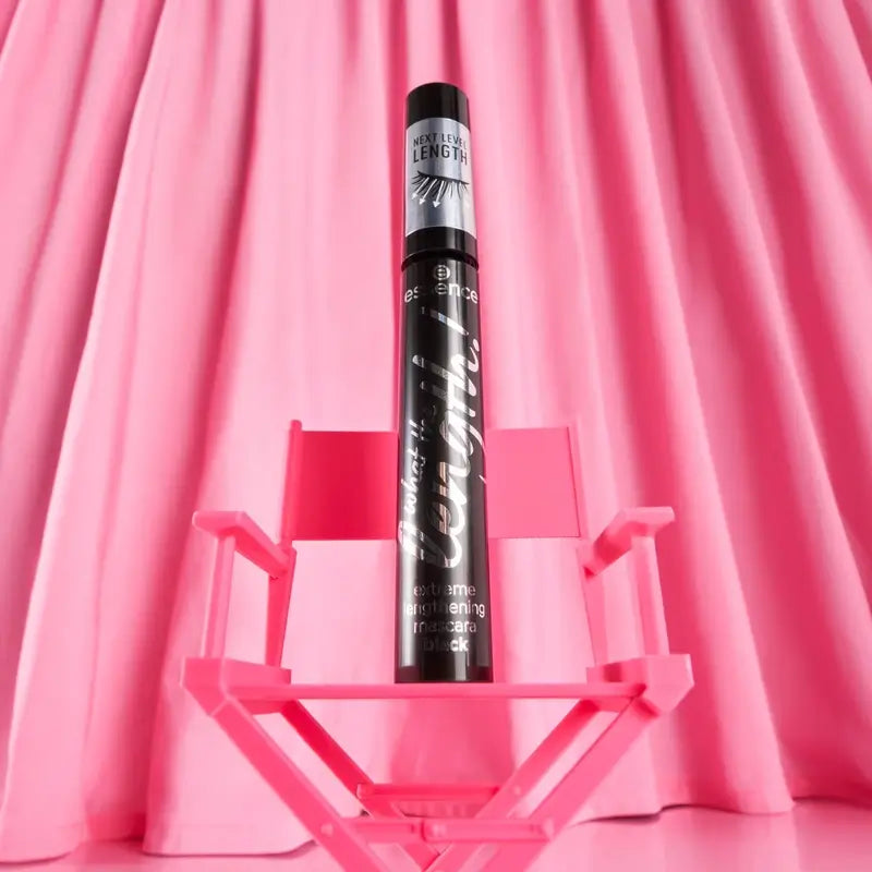 Essence Máscara De Pestañas Negra What The Length! Extreme Lengthening 01, 10 ml