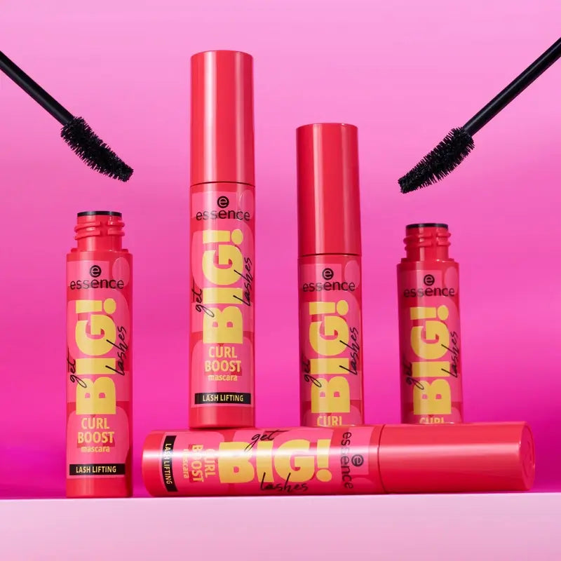 Essence Máscara Pestañas Get Big! Lashes Curl Boost, 12 ml
