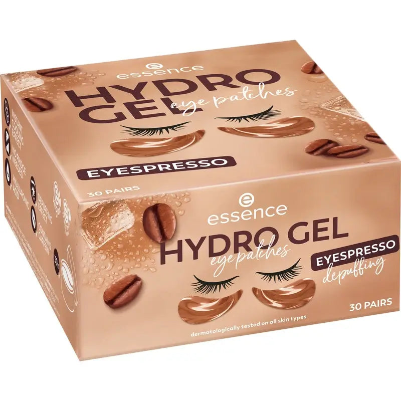 Essence Parches De Hidrogel Para Ojos 30 Pares Hydro Gel Eyespresso , 30 pares