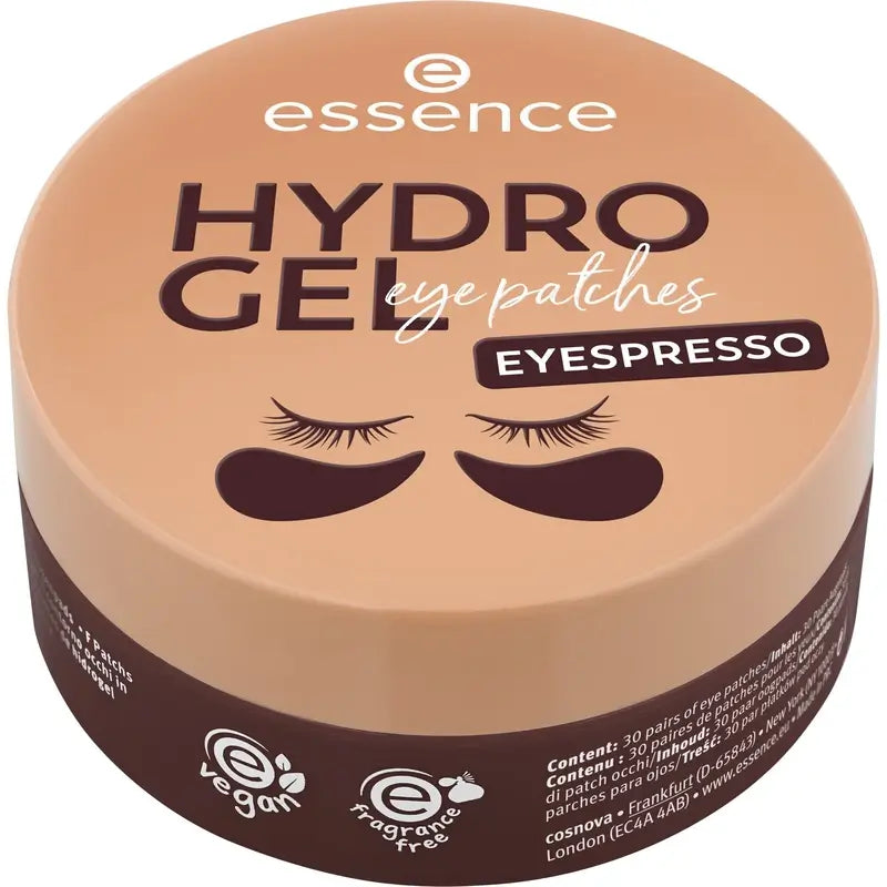 Essence Parches De Hidrogel Para Ojos 30 Pares Hydro Gel Eyespresso , 30 pares