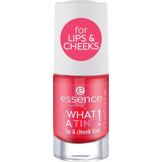 Essence What A Tint! Tinte Para Labios Y Mejillas Rojo, 4.9 ml
