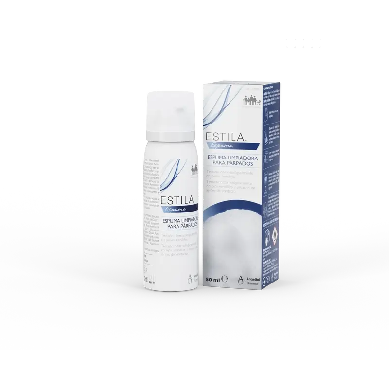 Estila Espuma Limpiadora De Párpados, 50 ml