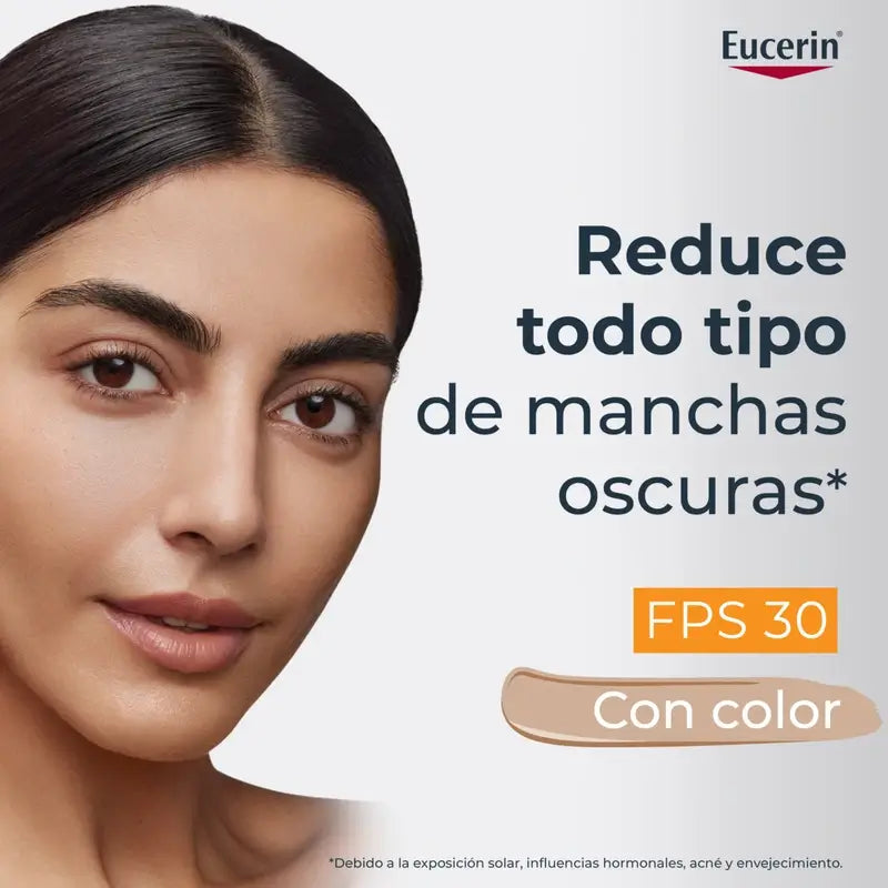 Eucerin Anti-Pigment Solar Crema De Día SPF30 Con Color, 50ml