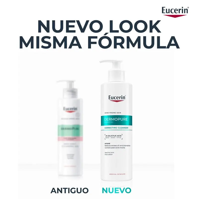 Eucerin Antiacné DermoPure Gel Concentrado Triple Efecto 150 ml