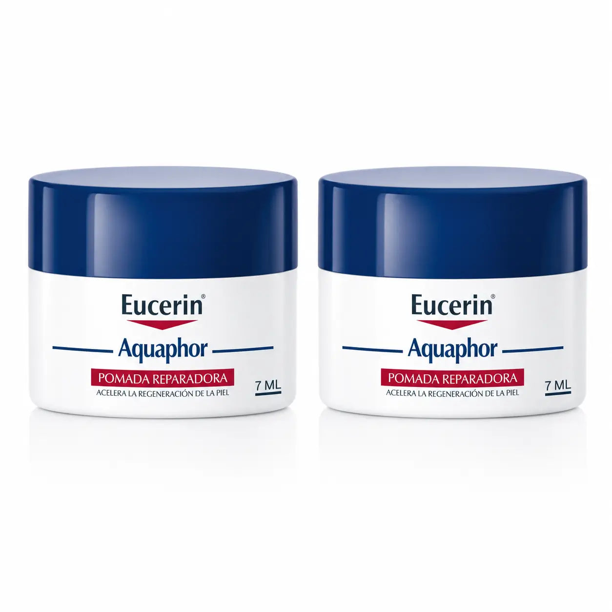 Eucerin Aquaphor Balsamo Nariz Y Labios, 7 Gr , pack 2