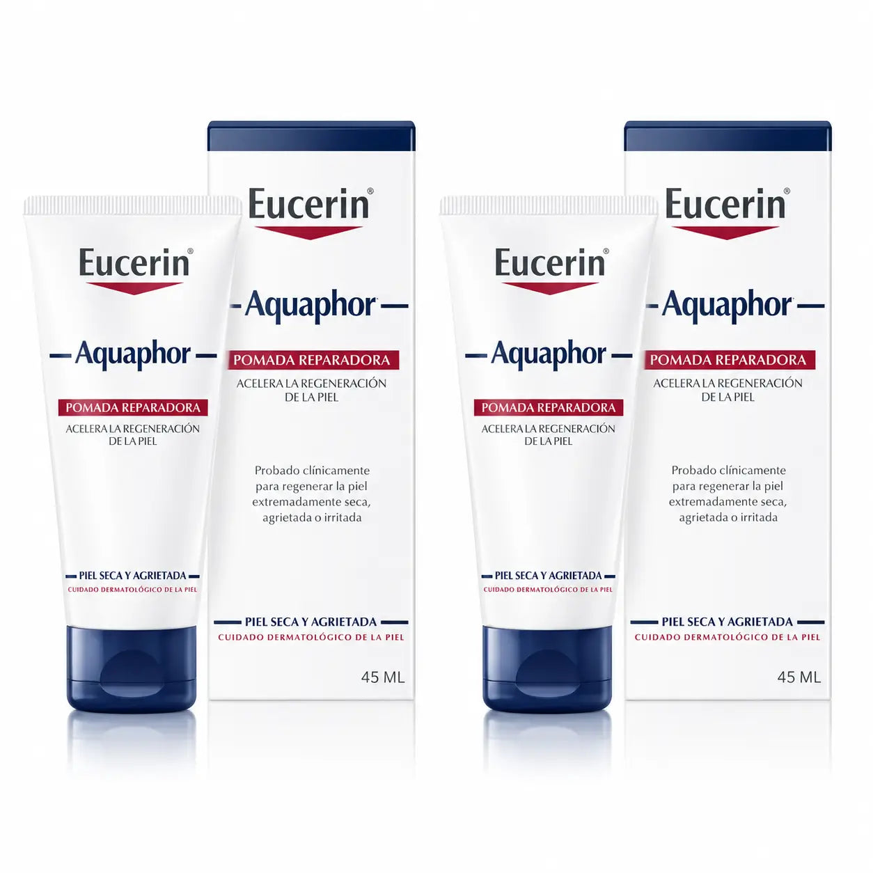Eucerin Aquaphor Pomada Reparadora, 45 Ml , pack 2