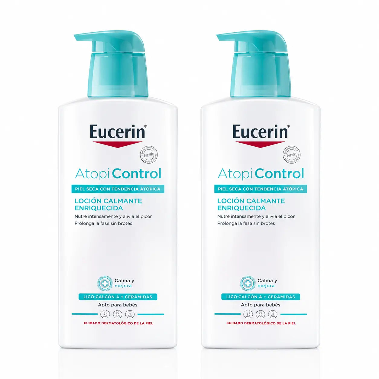 Eucerin Atopicontrol Loción, 400 Ml , pack 2