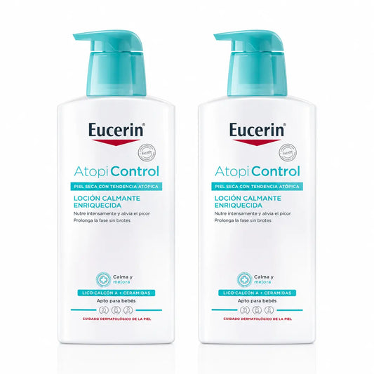 Eucerin Atopicontrol Loción, 400 Ml , pack 2