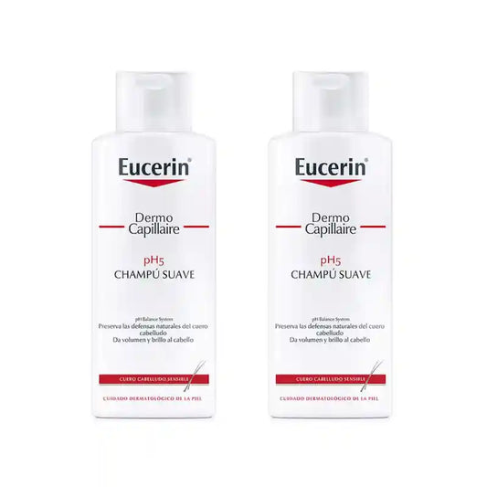 Eucerin Champú Suave Ph5, 2X250 Ml
