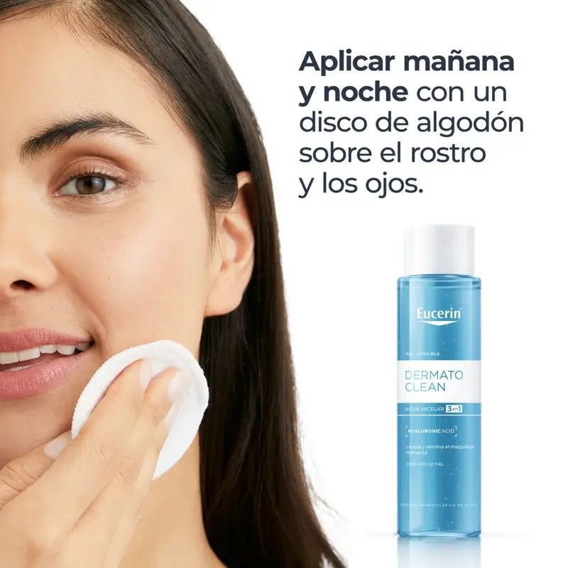 Eucerin Dermatoclean Agua Micelar, 400 ml