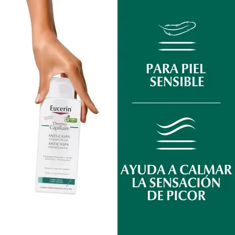 Eucerin Champú Anti-Caspa, 250 ml