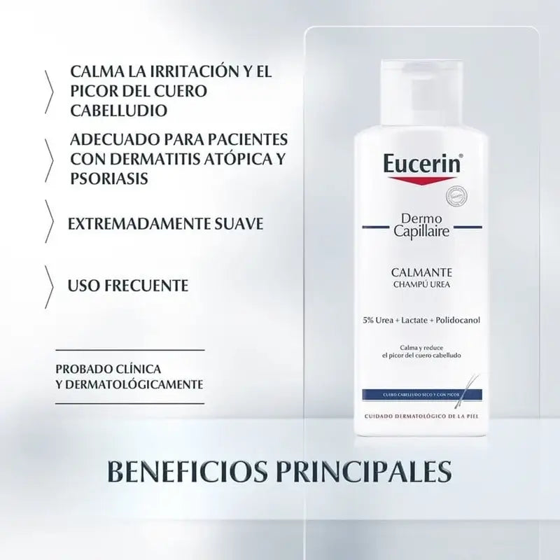 Eucerin Champú Urea, 250 ml