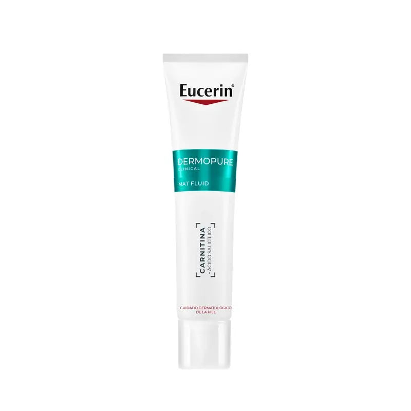 Eucerin Dermopure Fluido Facial Hidratante Matificante, 50 ml