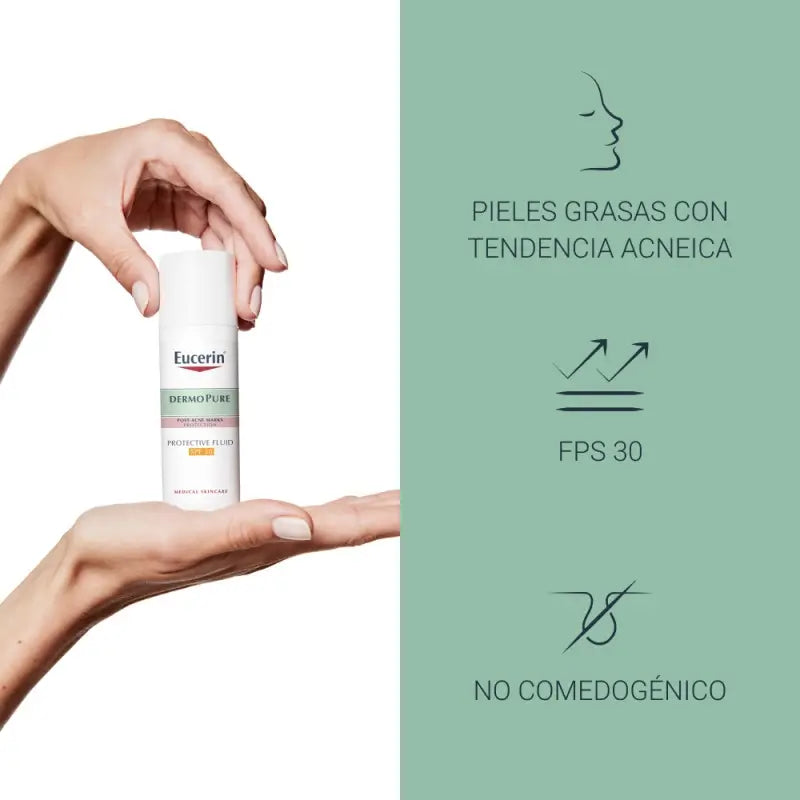 Eucerin Dermopure Oil Control Fluido Protector SPF30, 50 ml