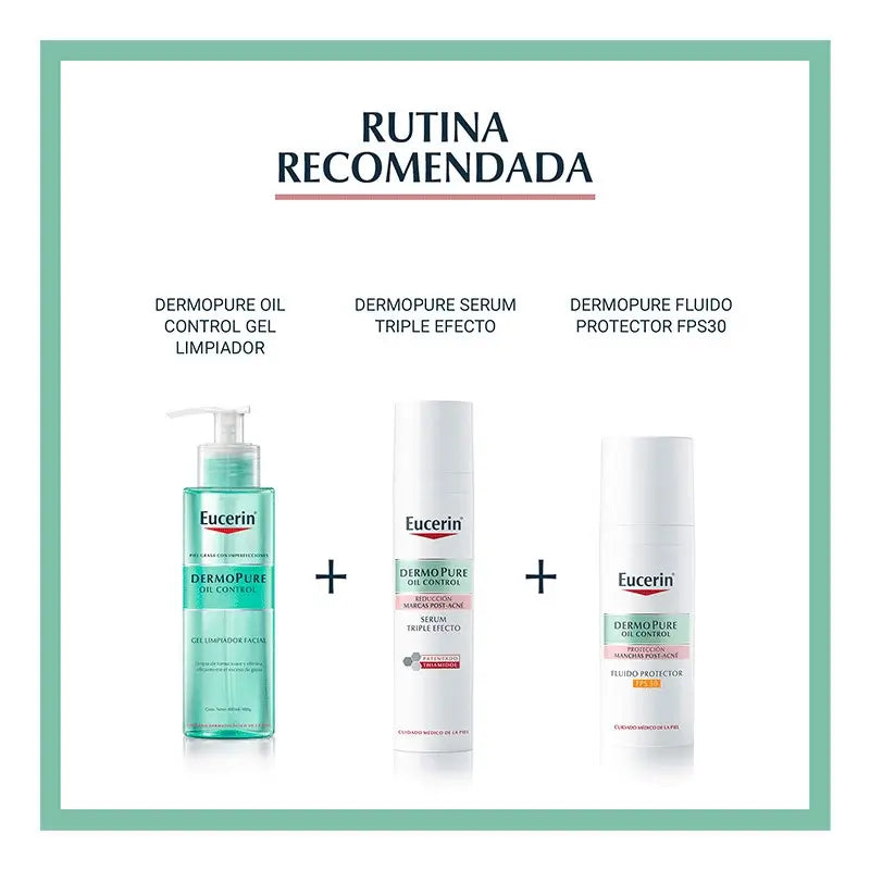 Eucerin Dermopure Oil Control Fluido Protector SPF30, 50 ml