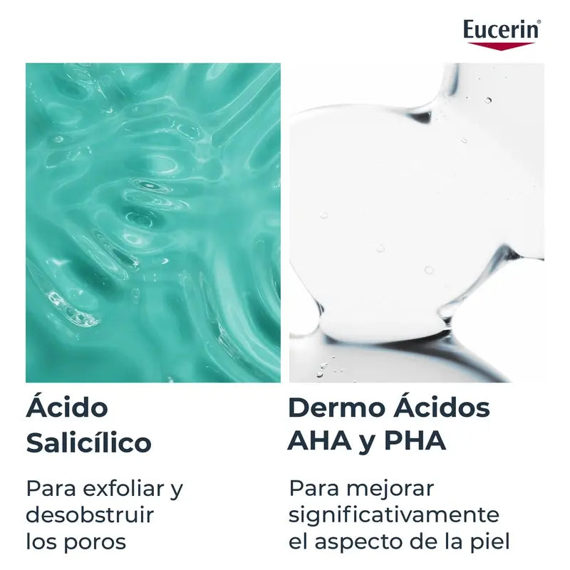 Eucerin Dermopure Gel Limpiador, 400 ml