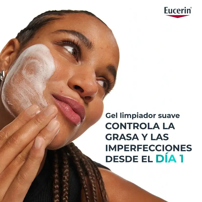 Eucerin Dermopure Gel Limpiador, 400 ml