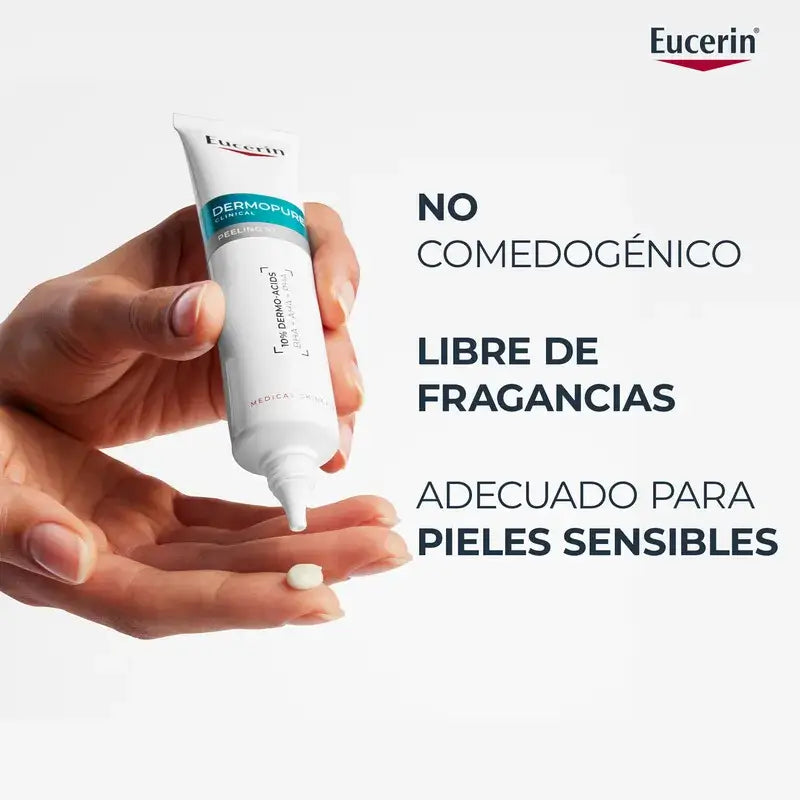 Eucerin Dermopure Peeling 10% Hidroxiácidos, 40 ml