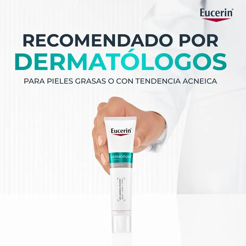 Eucerin Dermopure Peeling 10% Hidroxiácidos, 40 ml
