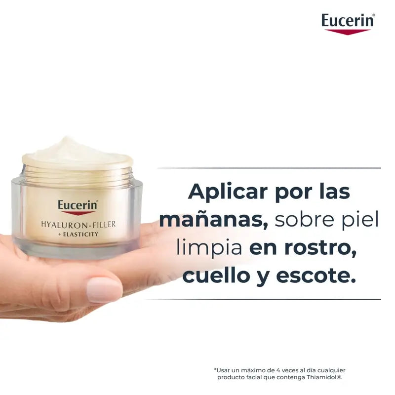 Eucerin Hyaluron Filler + Elasticity Día SPF 15, 50 ml
