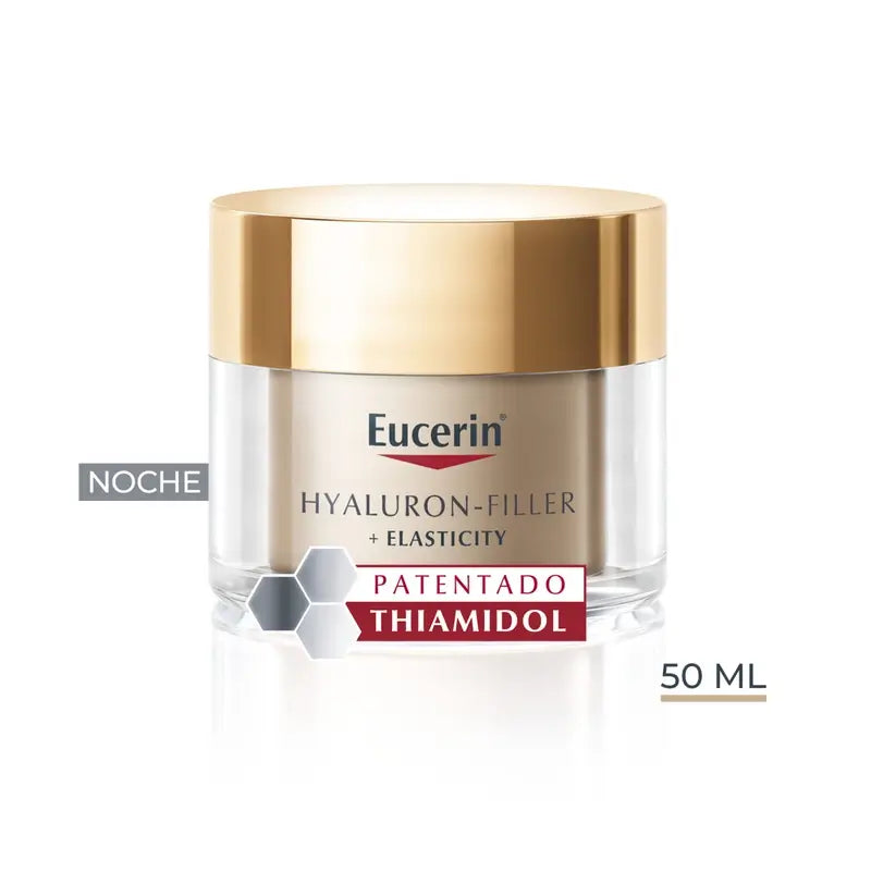 Eucerin Hyaluron Filler + Elasticity Crema de Noche con Ácido Hialurónico 50 ml