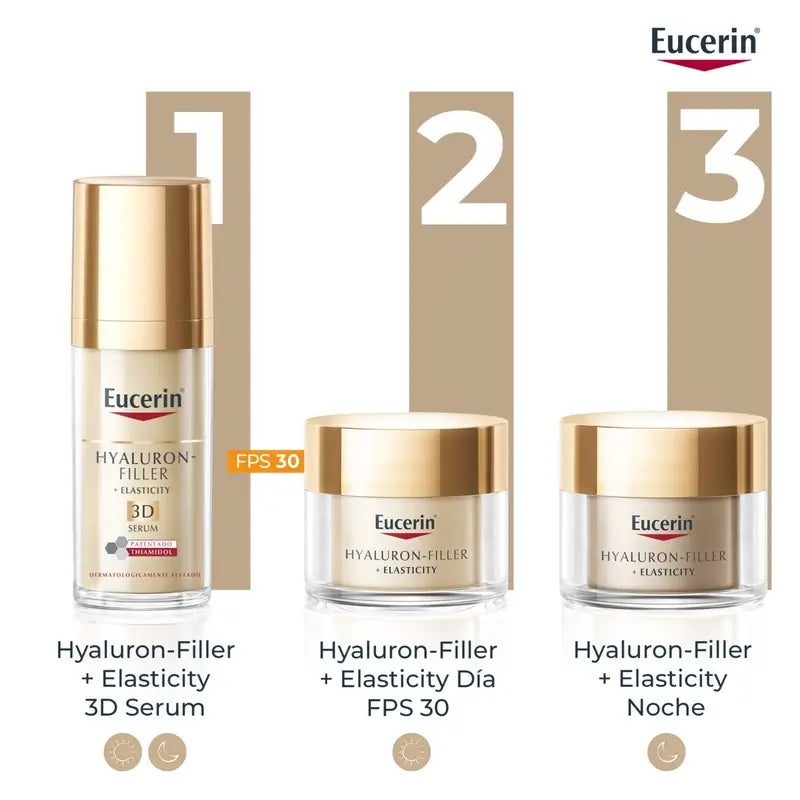 Eucerin Hyaluron Filler + Elasticity Crema de Noche con Ácido Hialurónico 50 ml