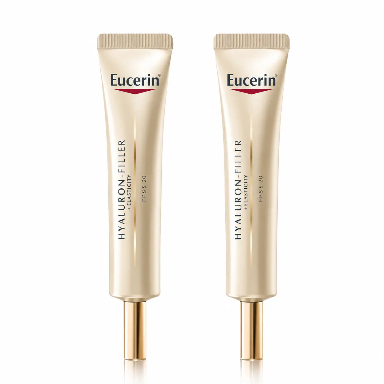 Eucerin Hyaluron Filler + Elasticity Contorno De Ojos, 15 Ml , pack 2