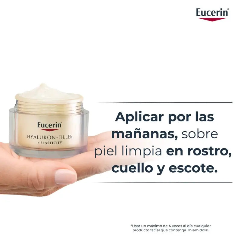 Eucerin Hyaluron Filler + Elasticity Día SPF30, 50 ml