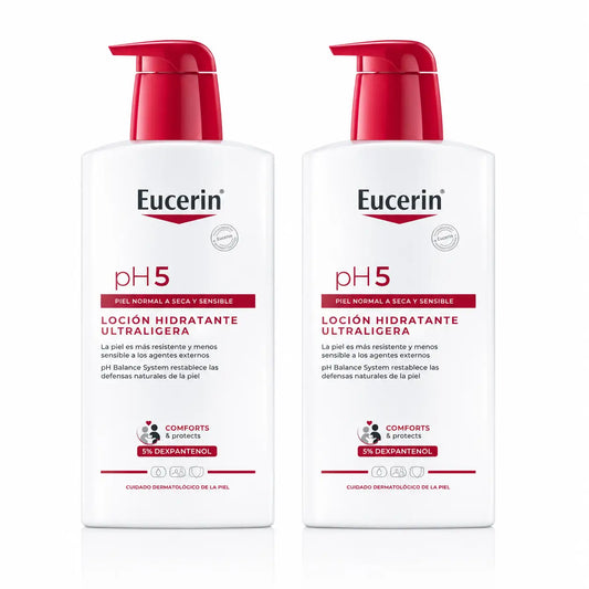 Eucerin Loción Ph5 Ultraligera, 1000 Ml , pack 2