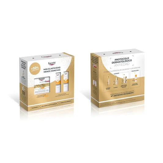 Eucerin Pack Antiedad Hyaluron-Filler Elasticity Día Fps 30 50Ml + 2 Minis Photoaging Control Fps 50+ 2X5Ml
