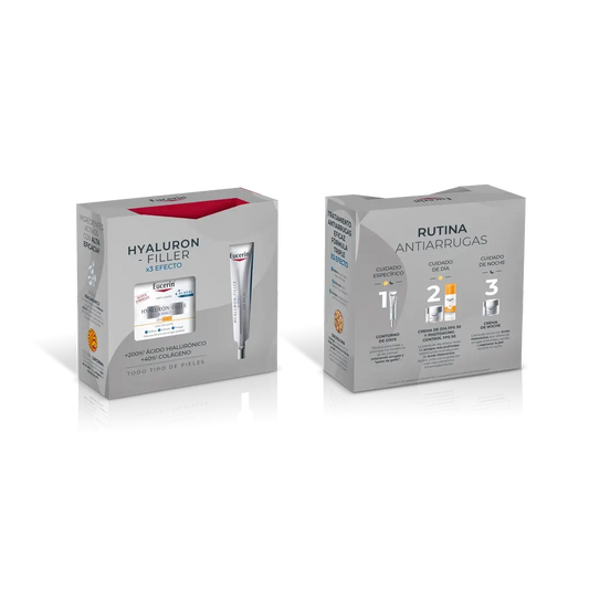 Eucerin Pack Hyluron-Filler Crema de Día SPF30 + Contorno de ojos 15ml