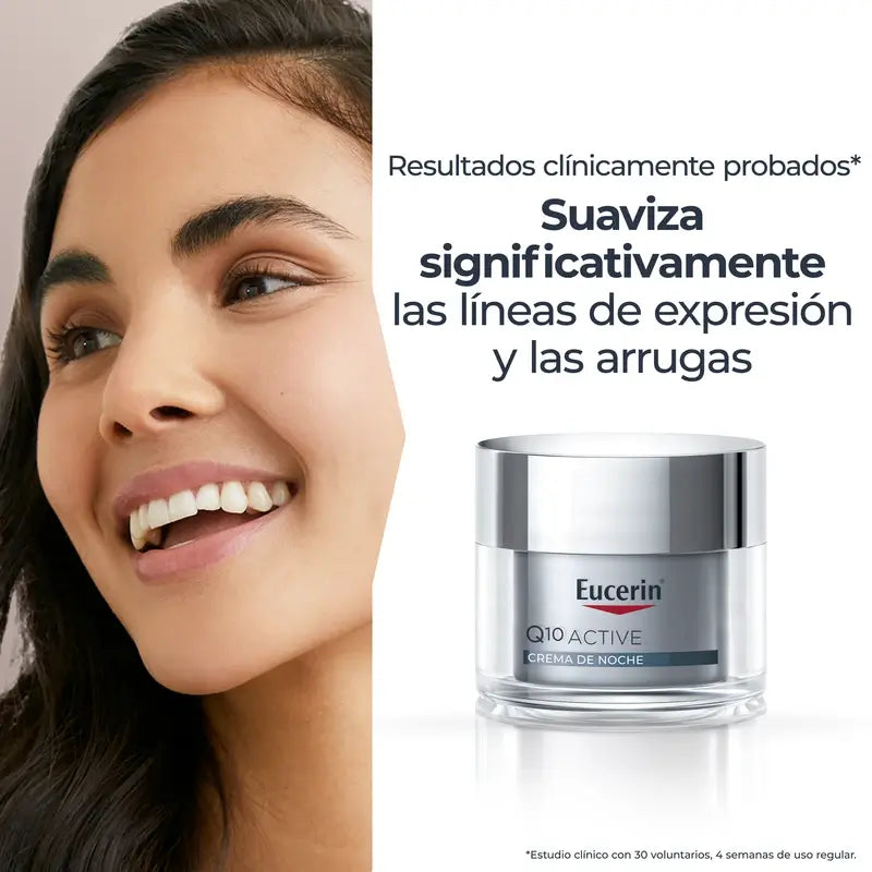 Eucerin Q10 Active Crema Noche, 50 ml