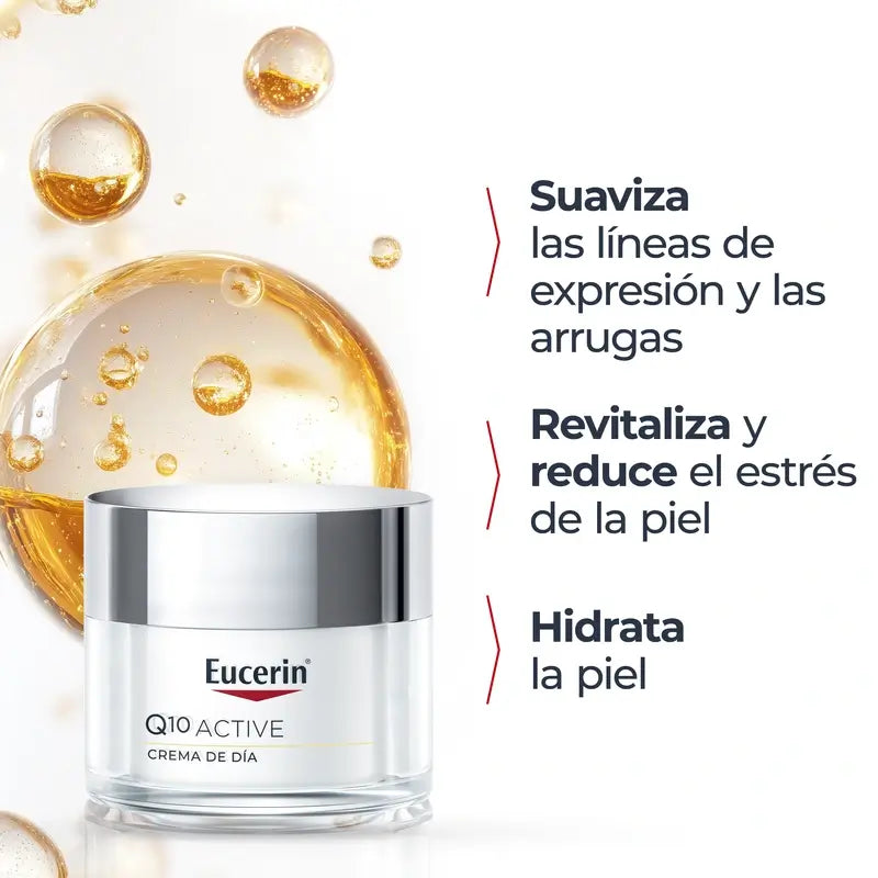 Eucerin Q10 Active Crema Día, 50 ml