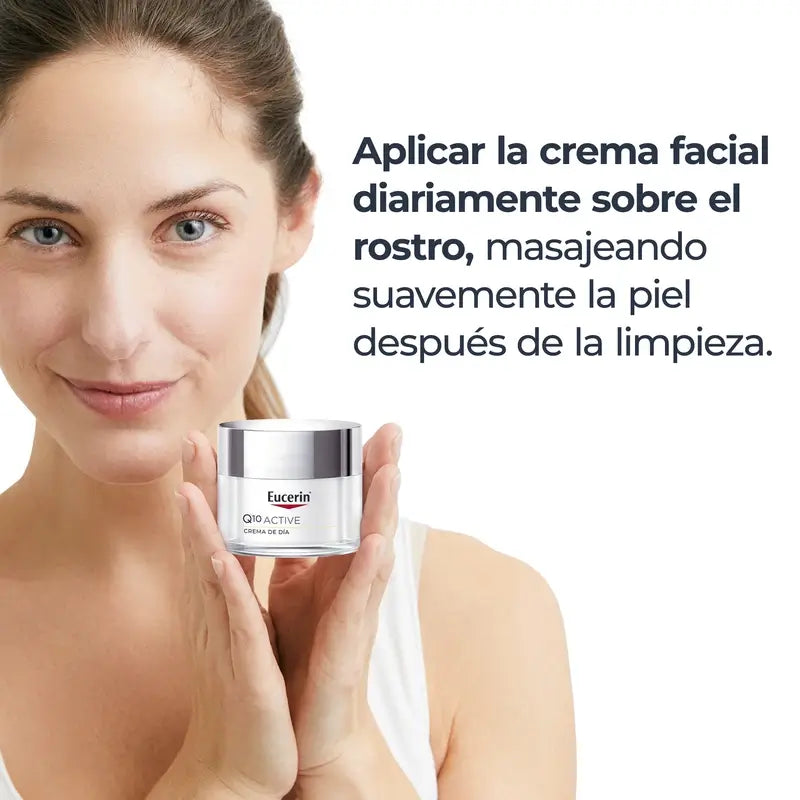 Eucerin Q10 Active Crema Día, 50 ml