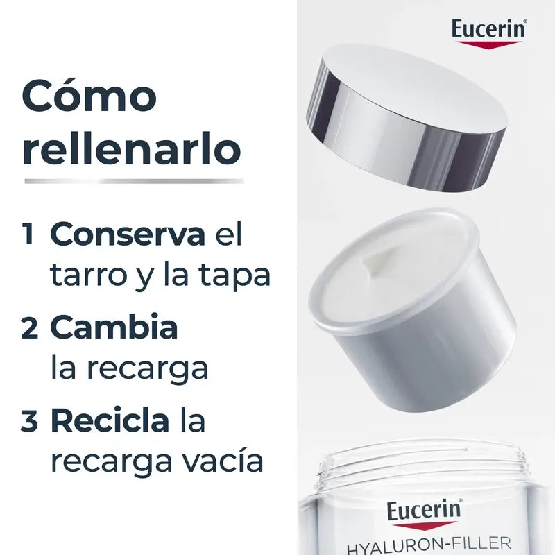 Eucerin Refill Crema De Día Spf30 Hyaluron Filler , 50 ml