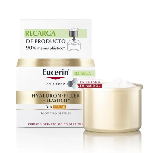Eucerin Refill Crema De Día Spf30 Hyaluron Filler Elasticity , 50 ml