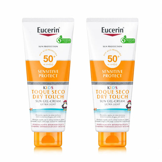 Eucerin Solar Kids Sensitive Protect Gel Crema Spf50+ , 400 Ml , pack 2