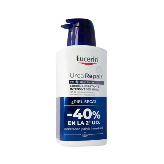 Eucerin Urea Repair Loción Intensiva 10 % Urea, 2X400  Ml