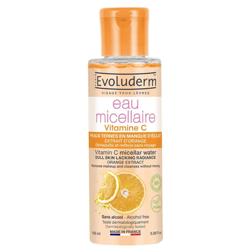 Evoluderm Agua Micelar Vitamina C, 100 ml