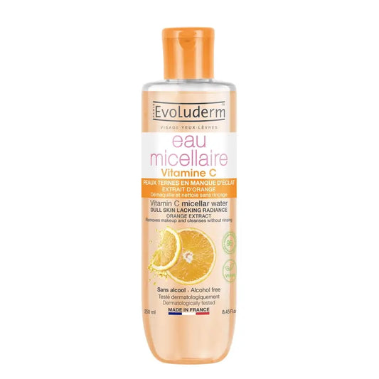 Evoluderm Agua Micelar Vitamina C, 250 ml