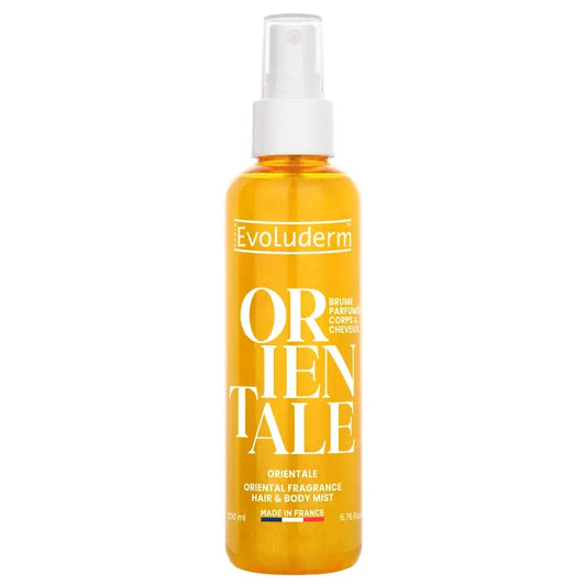 Evoluderm Body Mist Oriental Reluciente, 200 ml